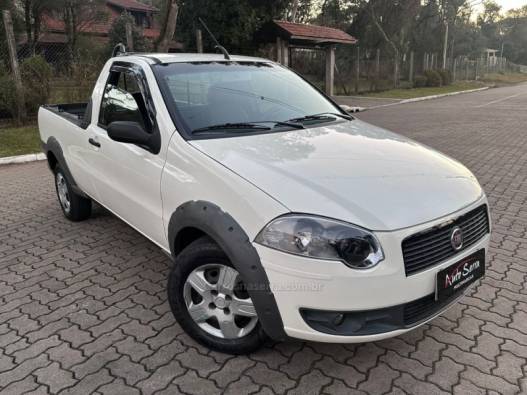 FIAT - STRADA - 2009/2010 - Branca - Sob Consulta