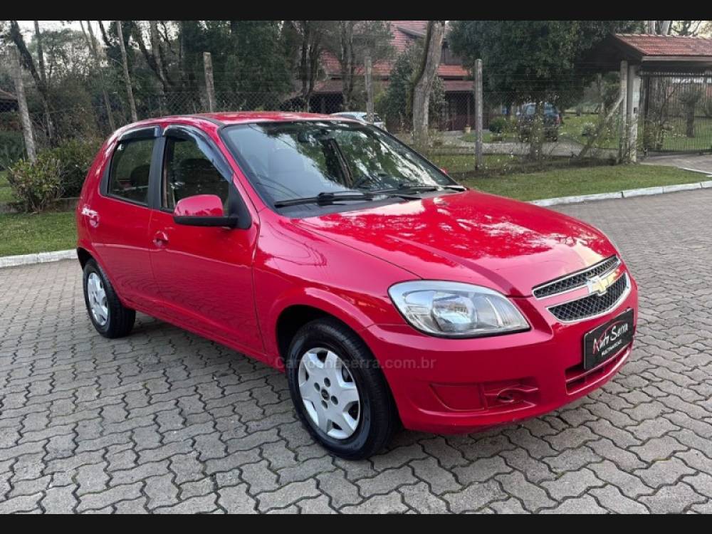 CHEVROLET - CELTA - 2014/2015 - Vermelha - Sob Consulta