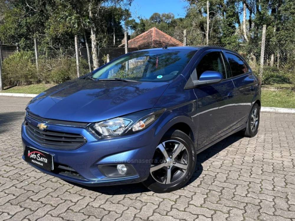 CHEVROLET - ONIX - 2018/2019 - Azul - Sob Consulta