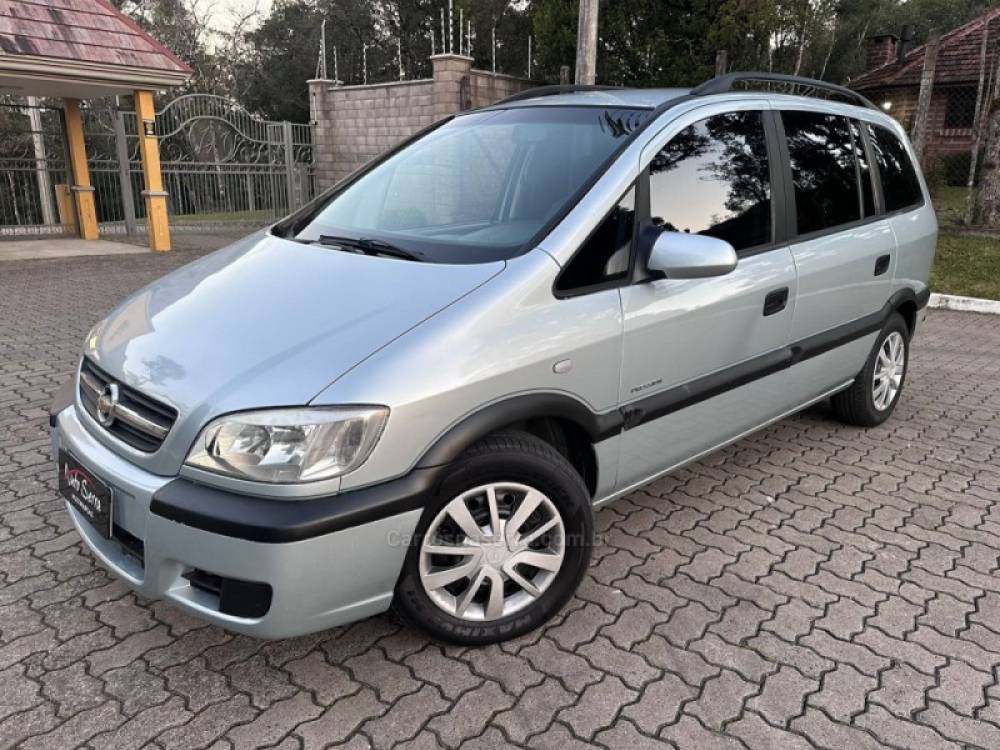 CHEVROLET - ZAFIRA - 2007/2008 - Prata - Sob Consulta